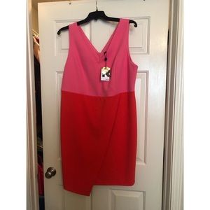 Brand new Rebel Wilson x Angels Pink & Orange sleeveless dress